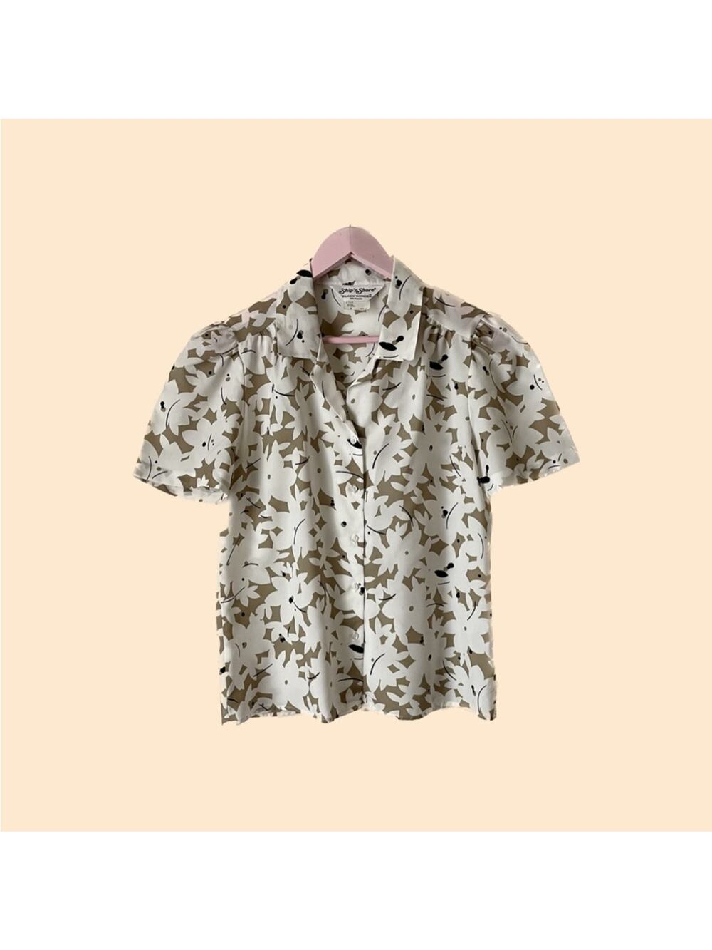 Vintage Ship N Shore Button Down Shirt